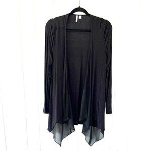Elle Open Front Cardigan Black - NWOT